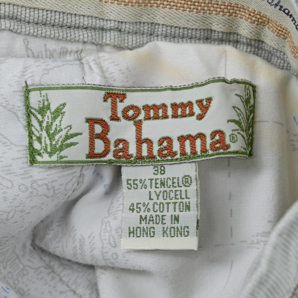 Tommy Bahama Key Grip Cargo Shorts 38 Gray Tencel Coastal Resort Casual Utility - Picture 4 of 16